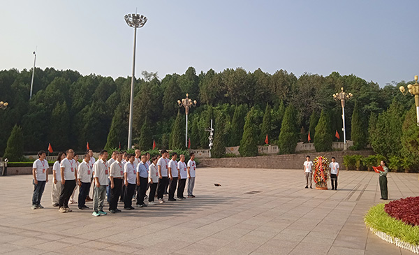 西柏坡红色教育现场教学